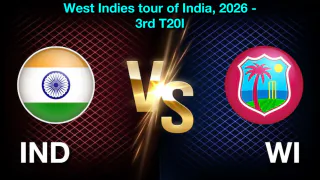 IND vs WI 3rd