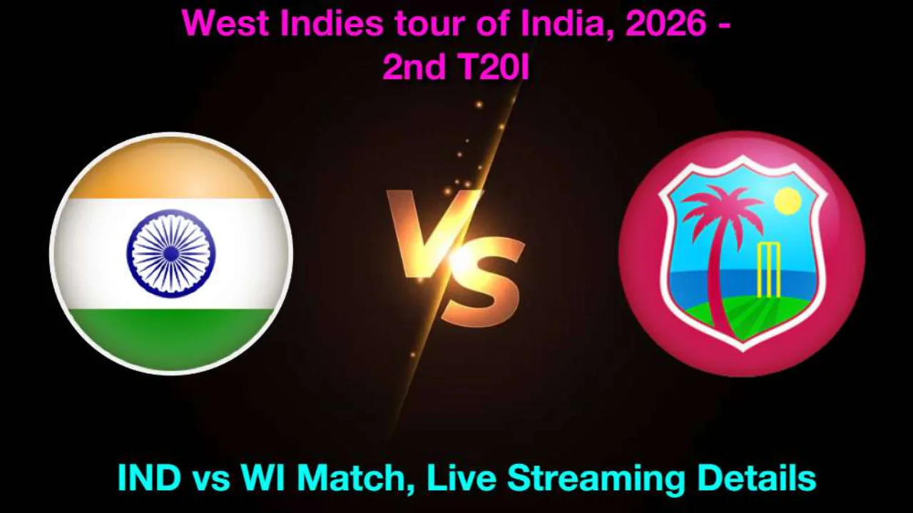 IND vs WI लाइव स्ट्रीमिंग: TV और मोबाइल पर दूसरा T20I लाइव कैसे देखें