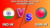 IND-W vs BAN-W Live