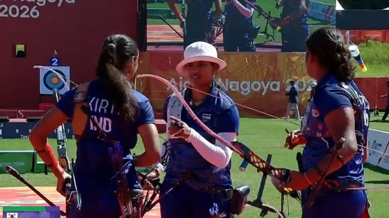 india beats south korea to win archery gold at asian games 2026