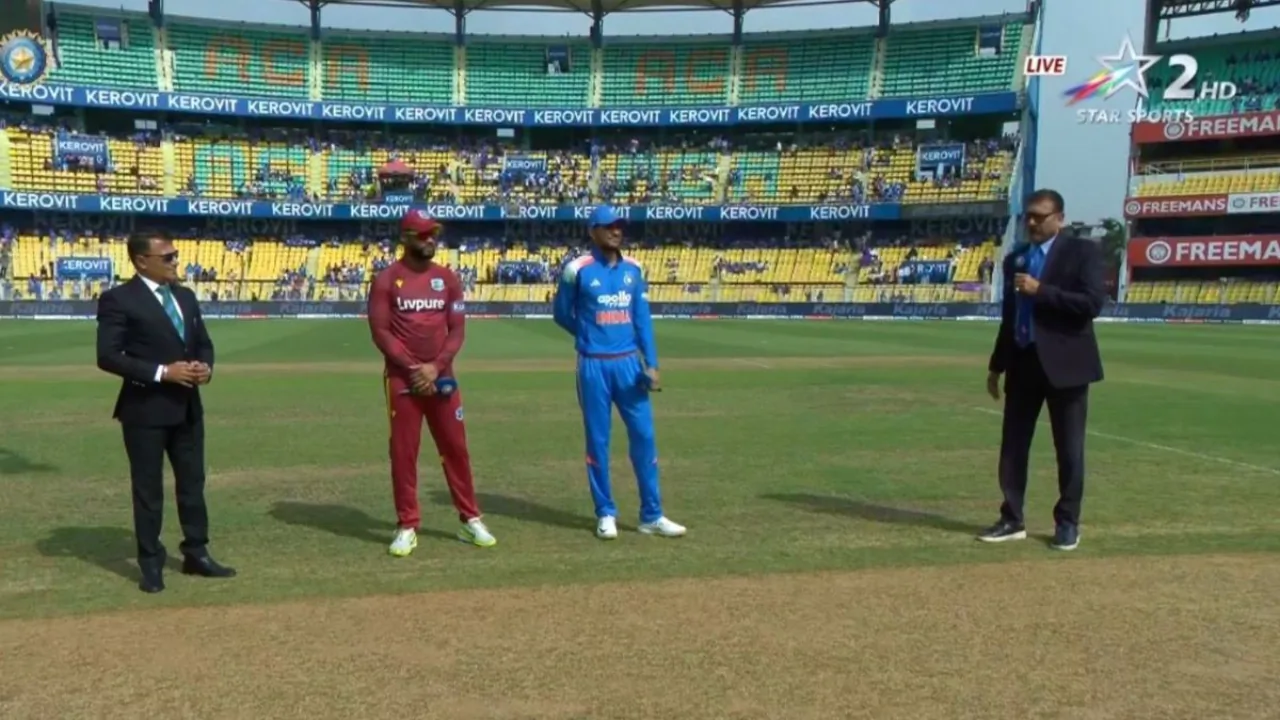 भारत बनाम वेस्टइंडीज दूसरा वनडे लाइव स्कोरकार्ड, IND vs WI मैच