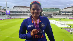 Indian cricketer Sabbhineni Meghana has Picture