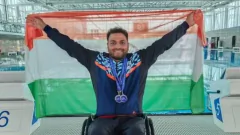 Indian swimmer brings shame; sent Picture