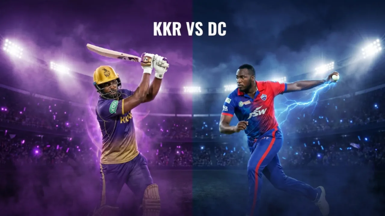 IPL 2026: KKR बनाम DC हेड-टू-हेड, पिच रिपोर्ट, खिलाड़ियों के आँकड़े