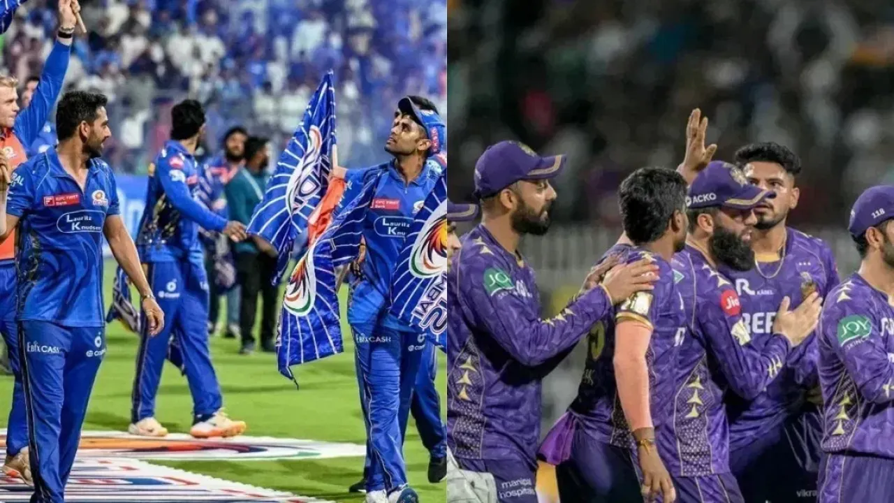 IPL 2026: MI बनाम KKR हेड-टू-हेड रिकॉर्ड और खिलाड़ी के आँकड़े