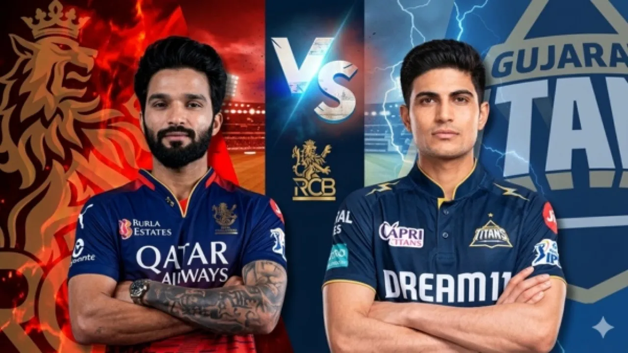IPL 2026: RCB बनाम GT हेड-टू-हेड, पिच रिपोर्ट, खिलाड़ियों के आँकड़े