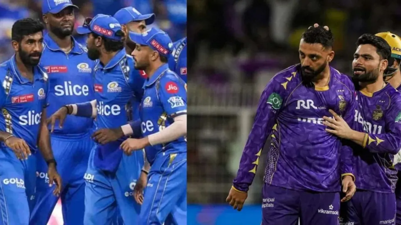 KKR vs MI AI प्रेडिक्शन, टीम, जीतने की संभावना, आँकड़े और फ़ैंटेसी
