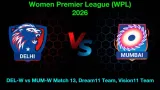 MI-W vs DC-W Dream11