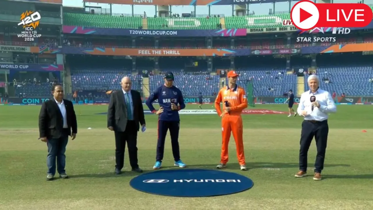 नीदरलैंड्स बनाम नामीबिया मैच लाइव स्कोरकार्ड, NED vs NAM स्कोर T20 WC
