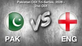 PAK vs ENG 2nd
