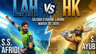 PSL 2026: LAH vs HYK Head-to-Head Record and Player Stats