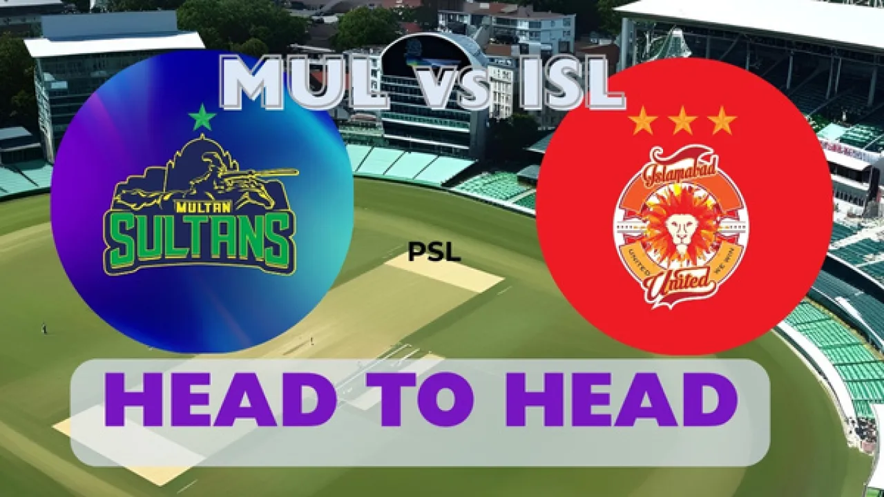 PSL 2026: MUL बनाम ISL हेड-टू-हेड रिकॉर्ड और खिलाड़ी आँकड़े