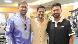 Rishabh Pant was seen