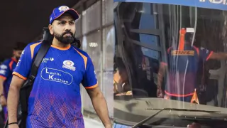 Rohit Sharma Falls From