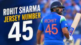 Rohit Sharma Jersey No.