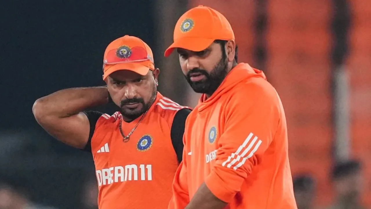 rohit sharma t dilip