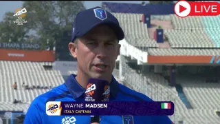 Scotland vs Italy Match Live Scorecard,