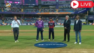 Scotland vs Nepal Match Live Scorecard, SCO vs NEP Score T20 WC