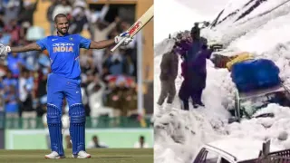 Shikhar Dhawan expressed grief over the deadly avalanche at Zojila Pass
