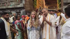 Shikhar Dhawan Visits Tirupati With Picture
