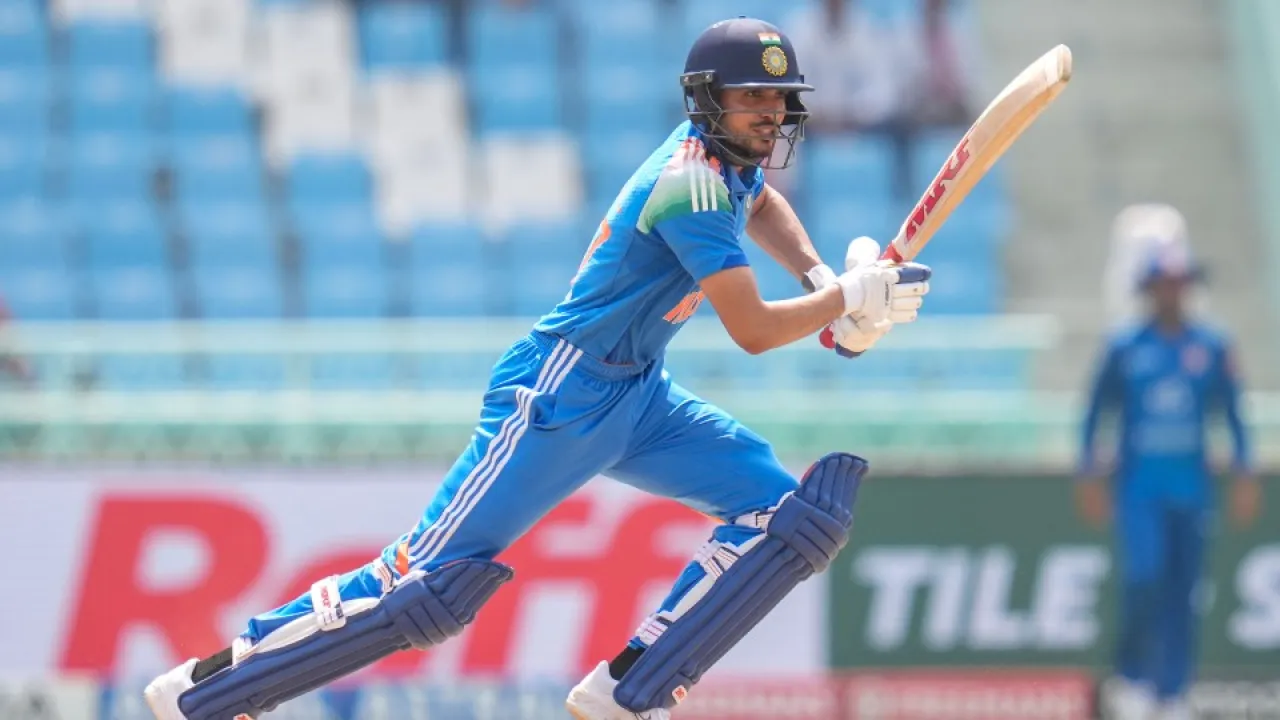 shubman gill ind vs afg 2