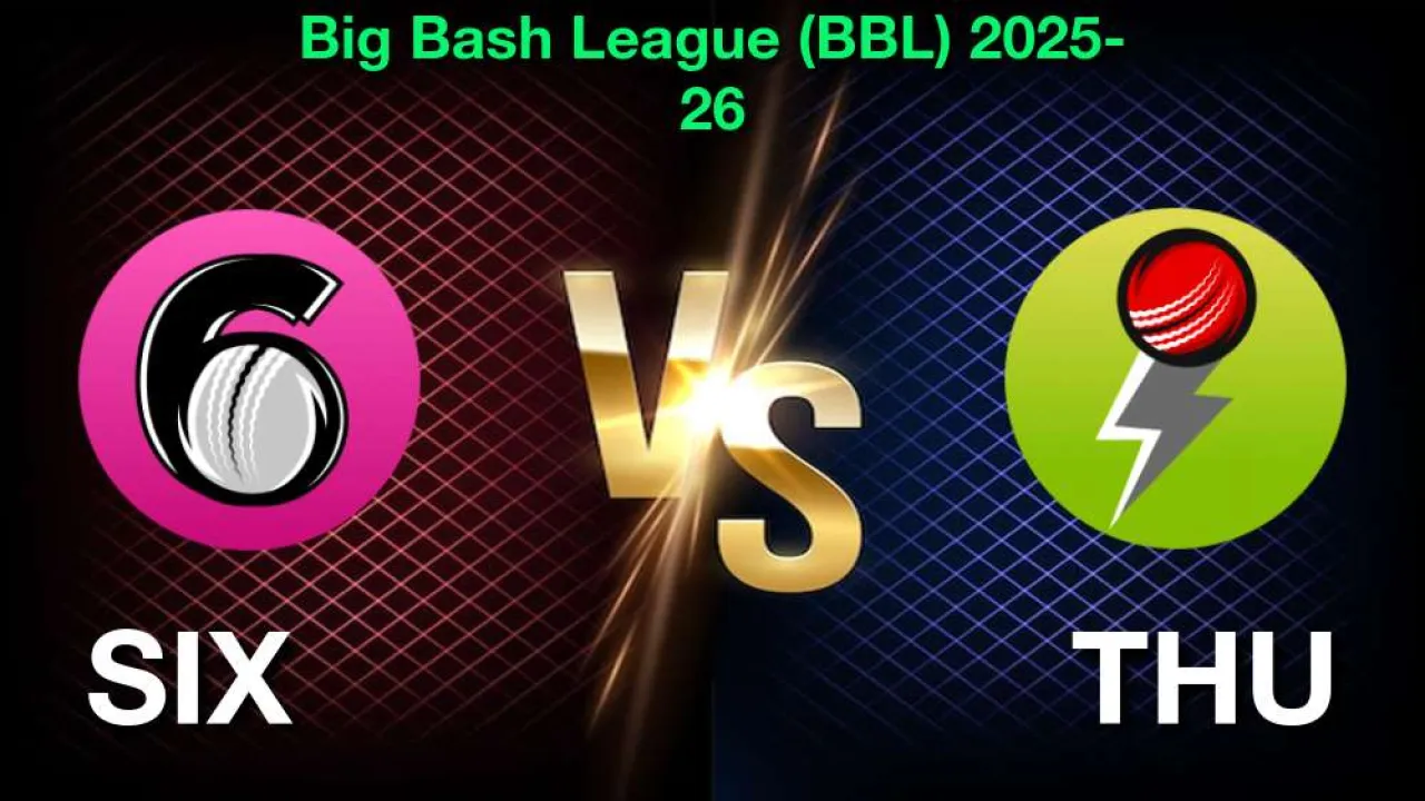 SIX vs THU ड्रीम 11 भविष्यवाणी: आज BBL मैच 37 कौन जीतेगा?
