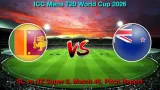 SL vs NZ Super