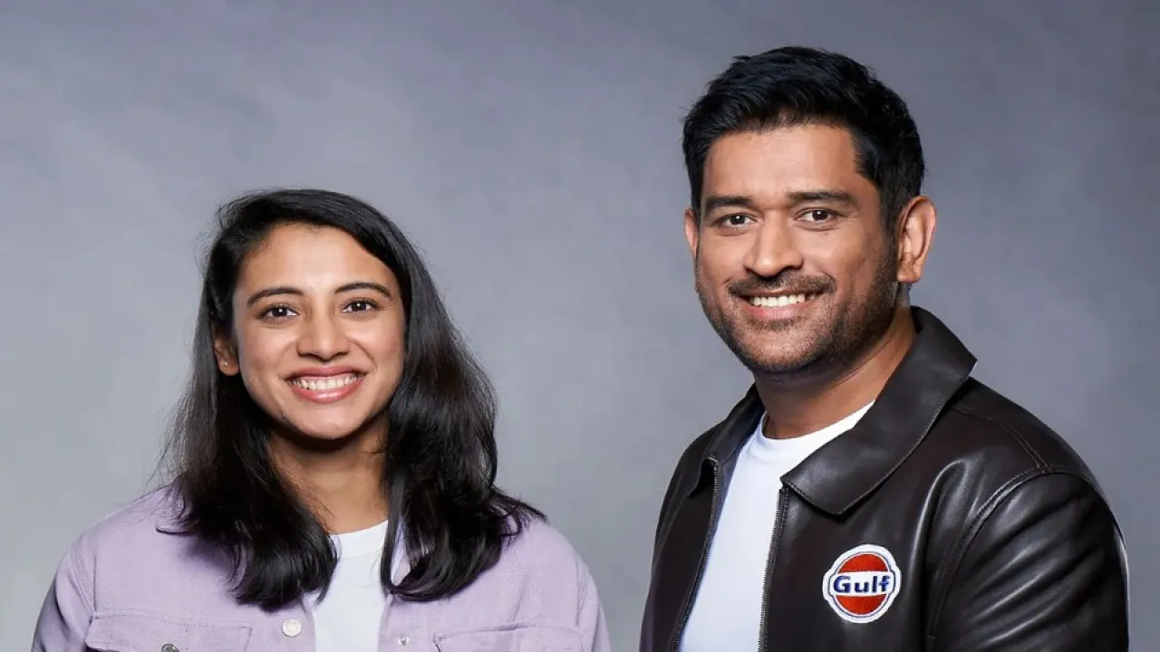 smriti mandhana and ms dhoni