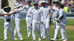 South Africa Test Squad against Picture