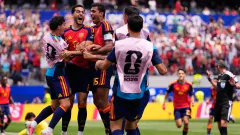Spain vs Belgium FIFA World Picture