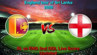 Sri Lanka vs England Live Scorecard, SL vs ENG 2nd ODI Match