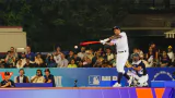Suryakumar Yadav Shows Off Baseball Skills