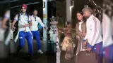 Team India reaches Colombo