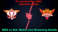 The Hundred Eliminator Live Streaming: Picture