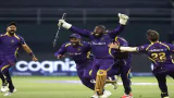 The winner was decided on the final ball, and Shah Rukh Khan team became the champion