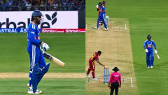 Tilak Varma Run Out Video: Picture