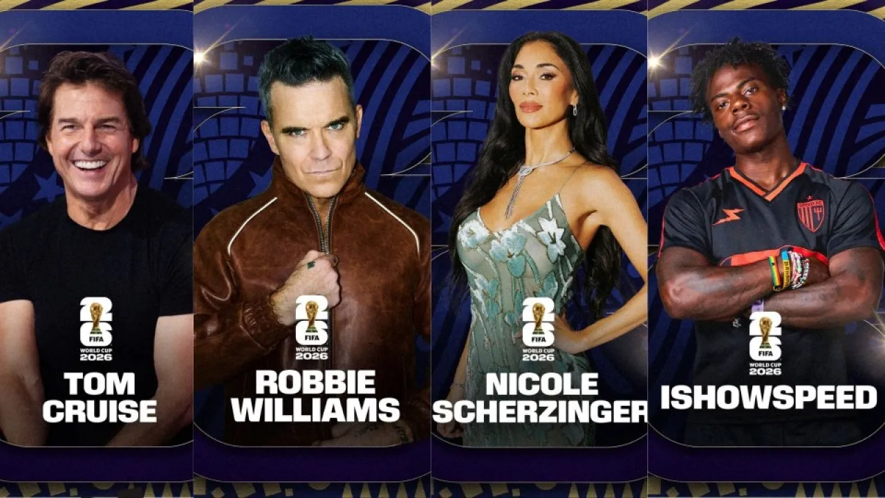 tom cruise, robbie williams, nicole scherzinger and ishowspeed