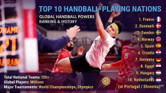 Top 10 Handball Playing Countries Picture