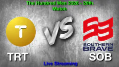 TRT vs SOB Live Streaming: Picture