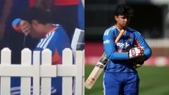 Vaibhav Suryavanshi broke down in Picture
