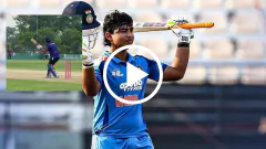 Vaibhav Suryavanshi Helicopter Shot Video Picture