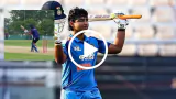 Vaibhav Suryavanshi Helicopter Shot Video Goes Viral Ahead of Zimbabwe Series