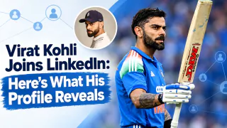 विराट कोहली ने LinkedIn