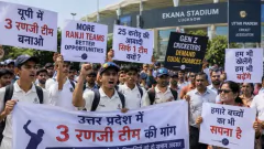 Why UP Gen-Z Cricket Protest Picture