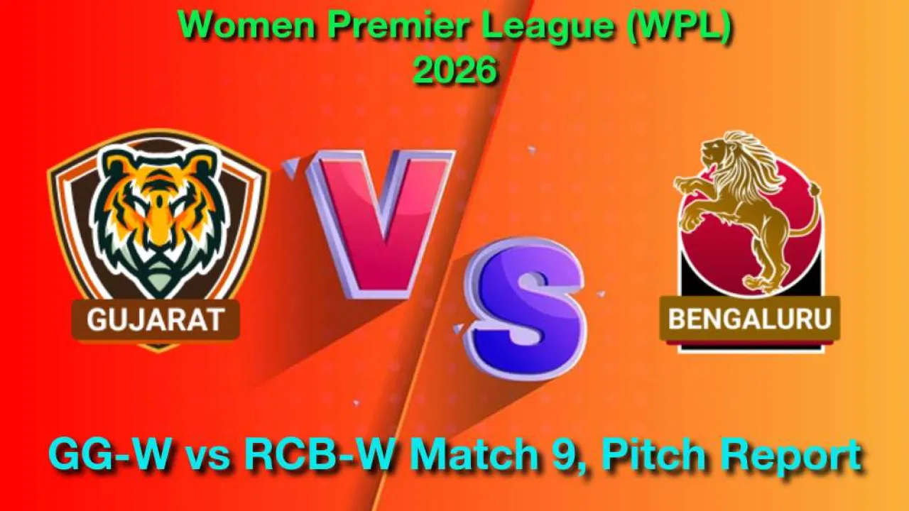 WPL 2026, मैच 9: GG-W vs RCB-W पिच रिपोर्ट: DY पाटिल स्टेडियम में पिच कैसी होगी