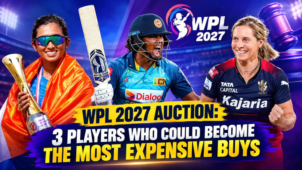 WPL 2027 ऑक्शन: ये 3 खिलाड़ी बन सकते हैं सबसे महंगे, लगेंगी बड़ी बोलियां