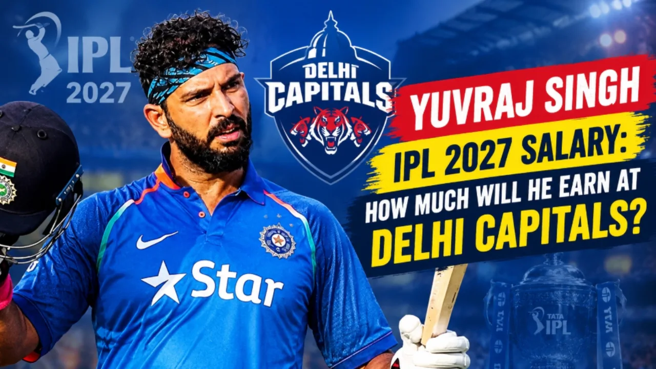 IPL 2027 में युवराज सिंह की सैलरी कितनी होगी? दिल्ली कैपिटल्स से जानें