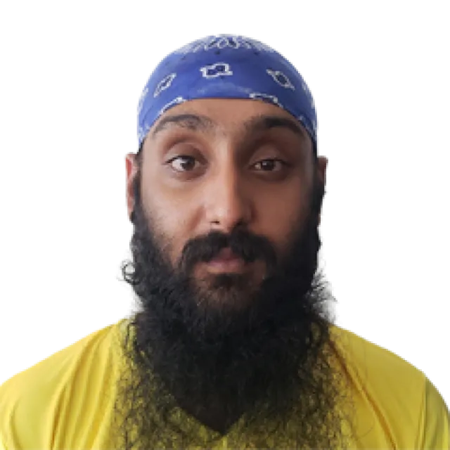 Sahib Cricket Player