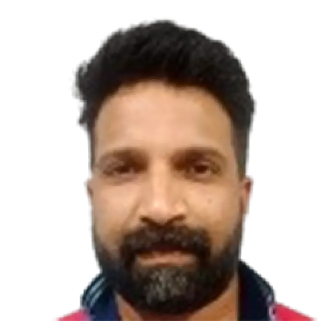 Arun KG Cricket Player