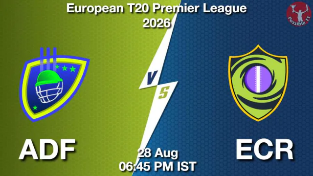 ADF vs ECR ETPL 2026, Match Preview,